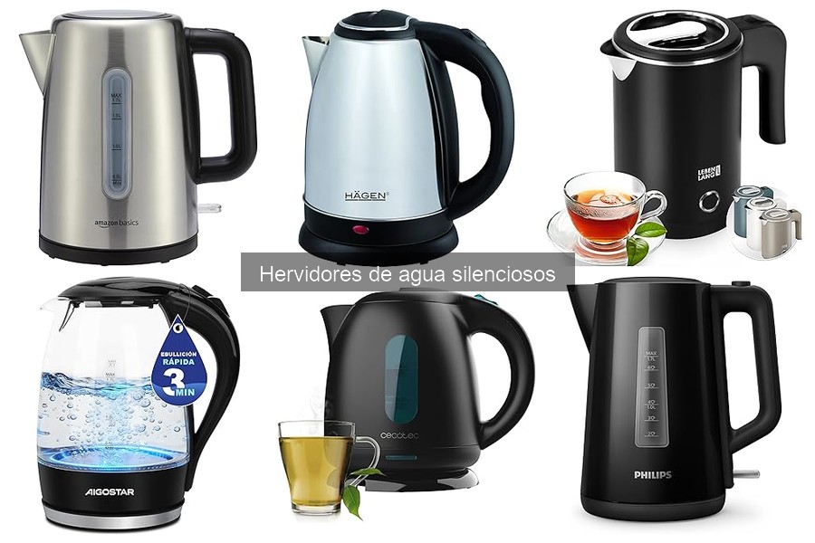 Mejores hervidores de agua silenciosos para uso en casa