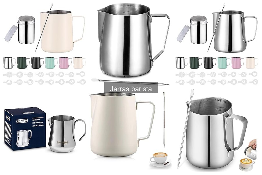 Mejores jarras barista para latte art en casa