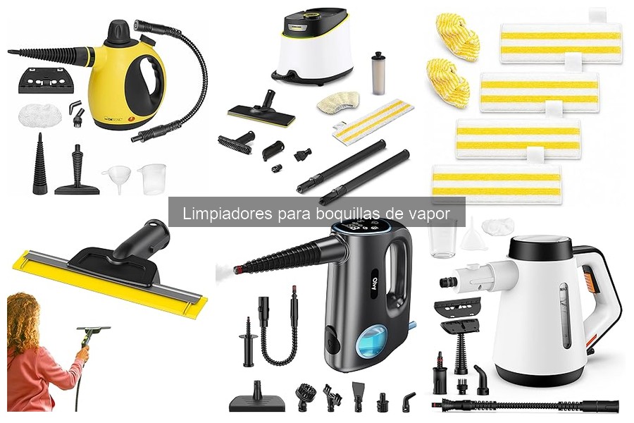 Mejores limpiadores para boquillas de vapor en 2023