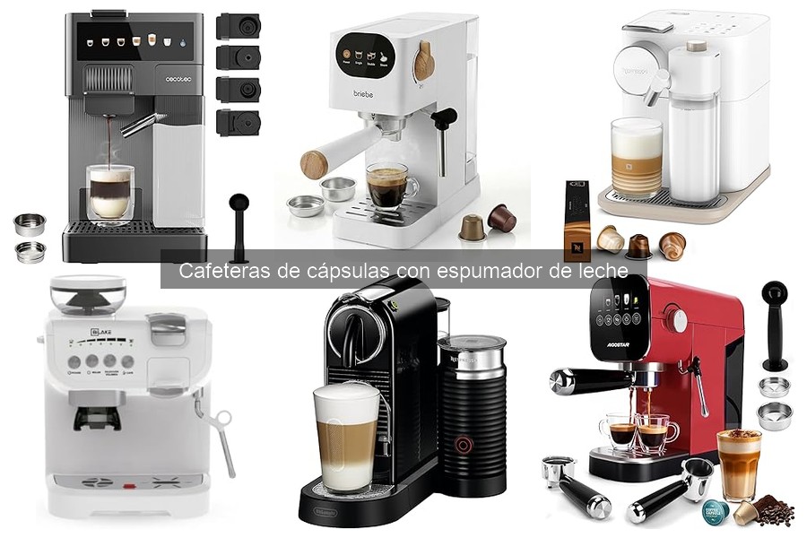 Mejores lugares para comprar cafeteras de cápsulas con espumador