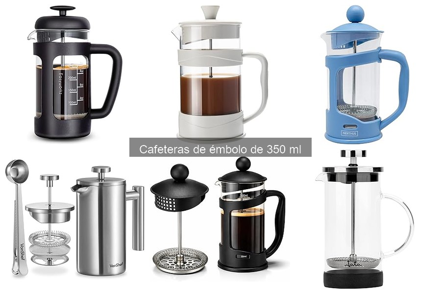 Mejores lugares para comprar cafeteras de émbolo de 350 ml