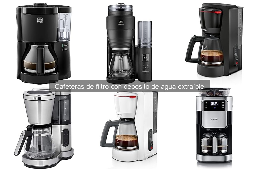 Mejores marcas de cafeteras de filtro con depósito extraíble