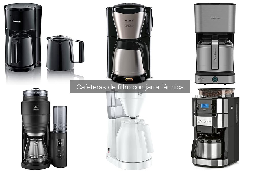Mejores marcas de cafeteras de filtro con jarra térmica 2023