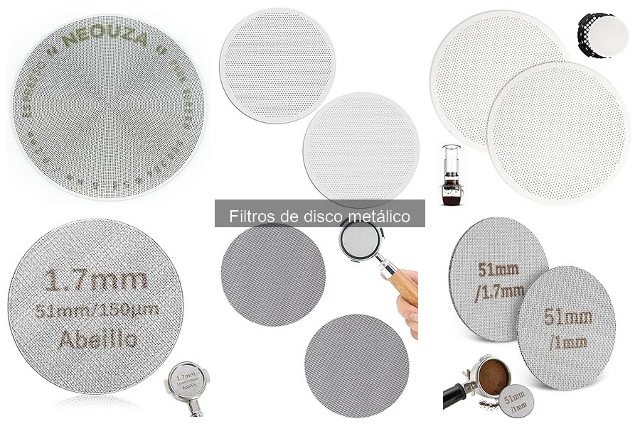 Mejores marcas de filtros de disco metálico para café