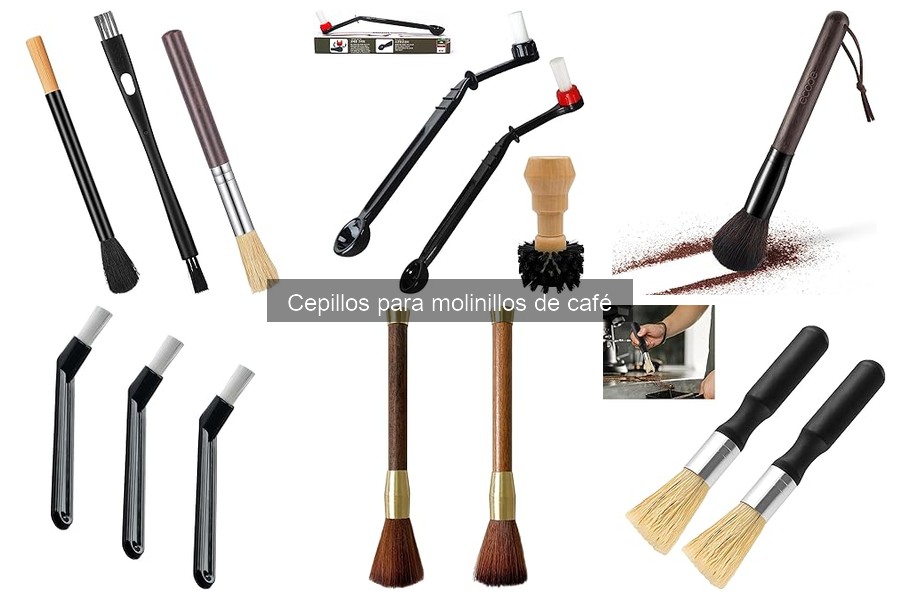 Mejores materiales para cepillos de molinillos de café