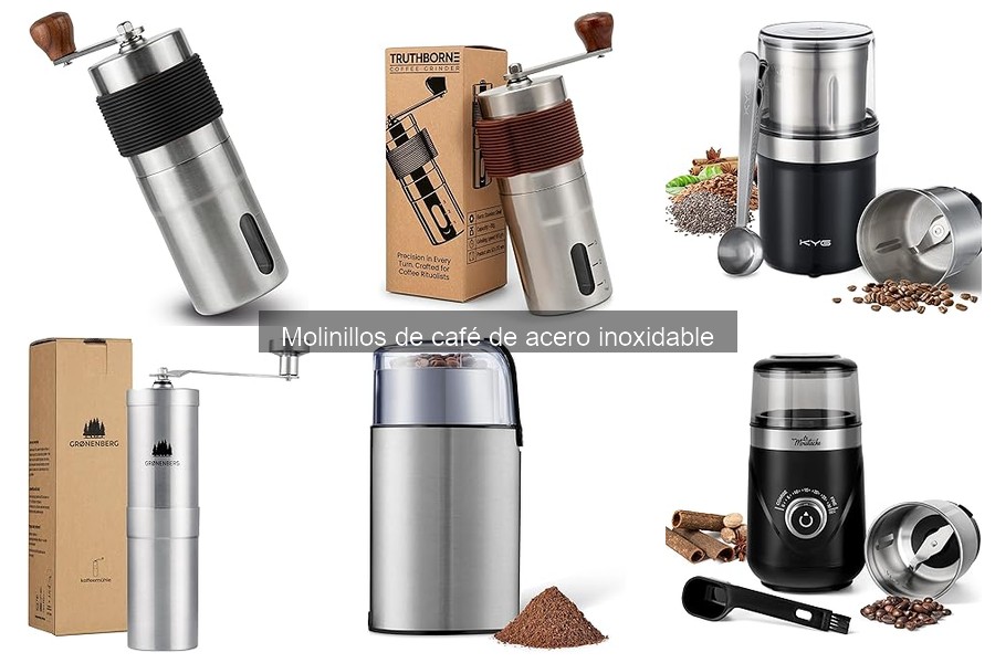 Mejores molinillos de café de acero inoxidable en 2023