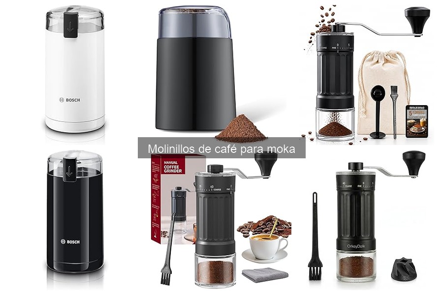 Mejores molinillos de café para moka en 2023