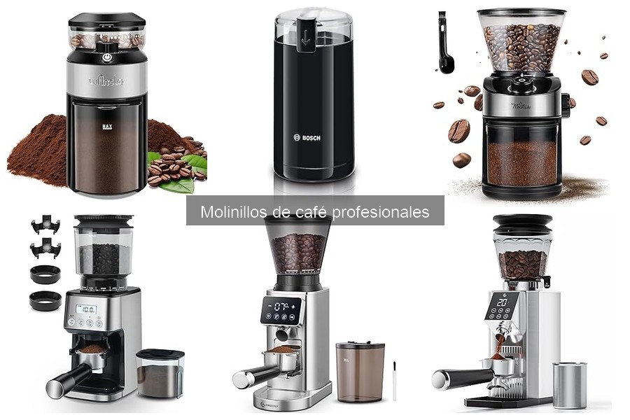 Mejores molinillos de café profesionales para baristas