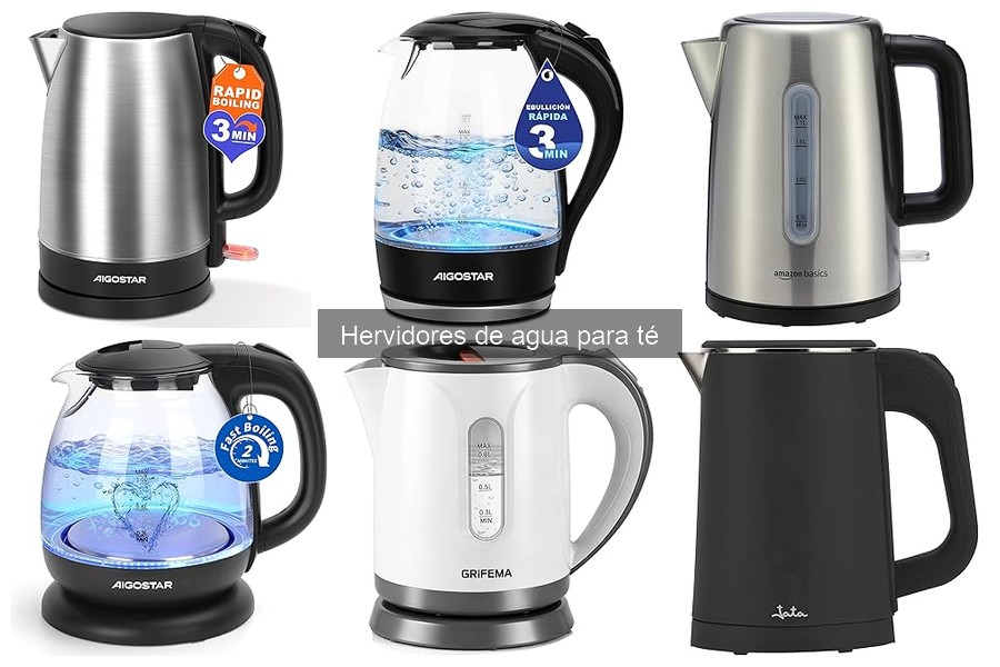 Mejores ofertas en hervidores de agua para té en Amazon