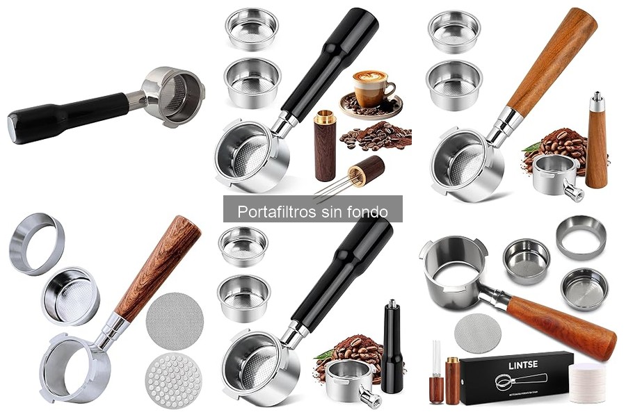 Mejores portafiltros sin fondo para café en casa 2023