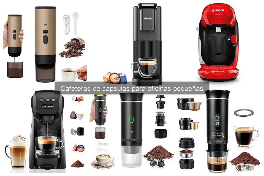Mejores precios y ofertas de cafeteras de cápsulas para oficina