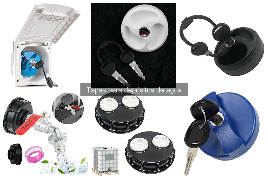 Mejores tapas para depósitos de agua según su uso