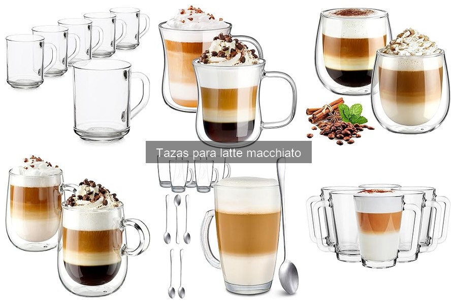 Mejores tazas para latte macchiato: opiniones de usuarios