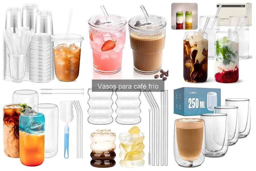 Mejores vasos para café frío: ideales para llevar contigo