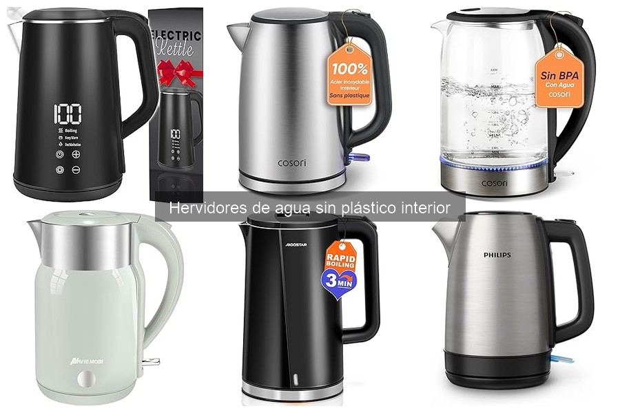 ¿Merece la pena un hervidor de agua sin plástico interior?