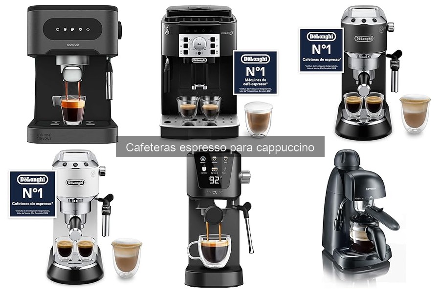 Ofertas en cafeteras espresso para cappuccino 2023