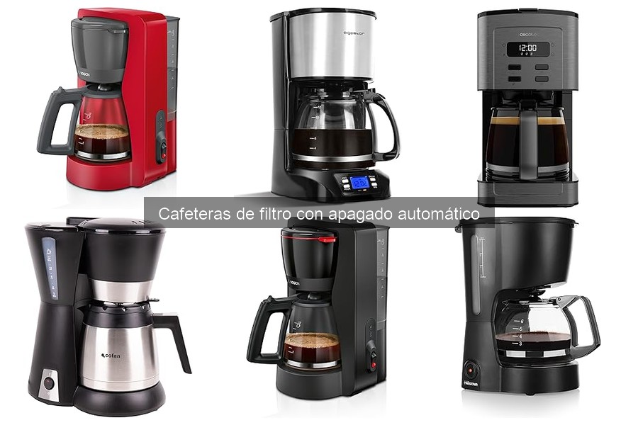 Ofertas y precios cafeteras de filtro con apagado automático