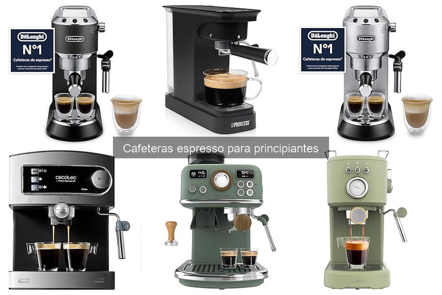 Ofertas y precios de cafeteras espresso para principiantes