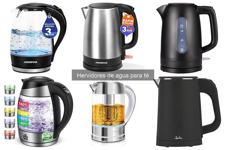 Opiniones de hervidores de agua para té: ¡Descubre cuál elegir!
