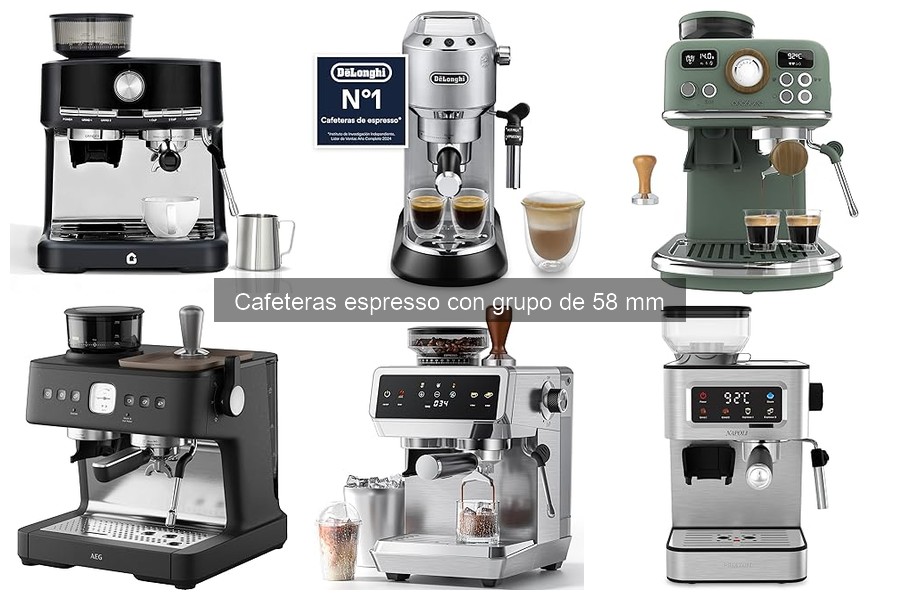 Opiniones de usuarios sobre cafeteras espresso de 58 mm