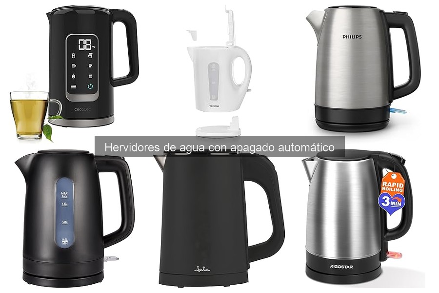Opiniones de usuarios sobre hervidores de agua automáticos