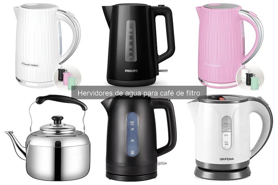 Opiniones de usuarios sobre hervidores de café de filtro