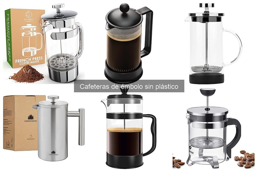 Opiniones reales sobre cafeteras de émbolo sin plástico
