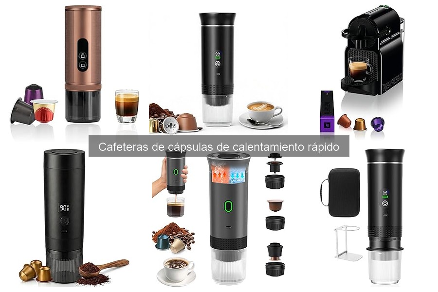 Opiniones sobre cafeteras de cápsulas de calentamiento rápido
