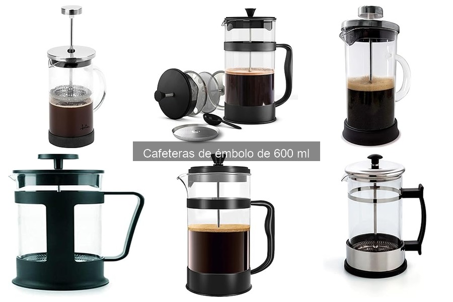 Opiniones sobre cafeteras de émbolo de 600 ml: ¿Valen la pena?