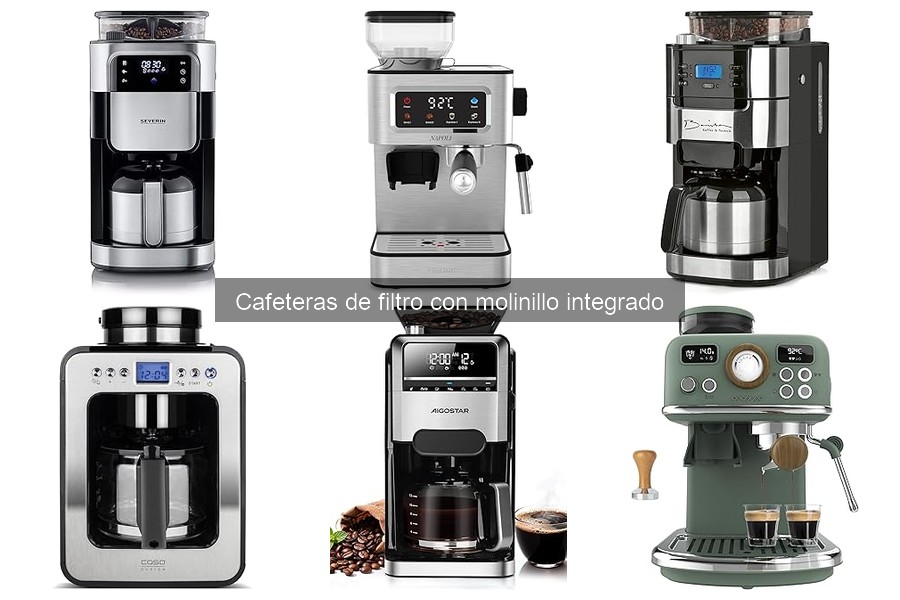 Opiniones sobre cafeteras de filtro con molinillo integrado