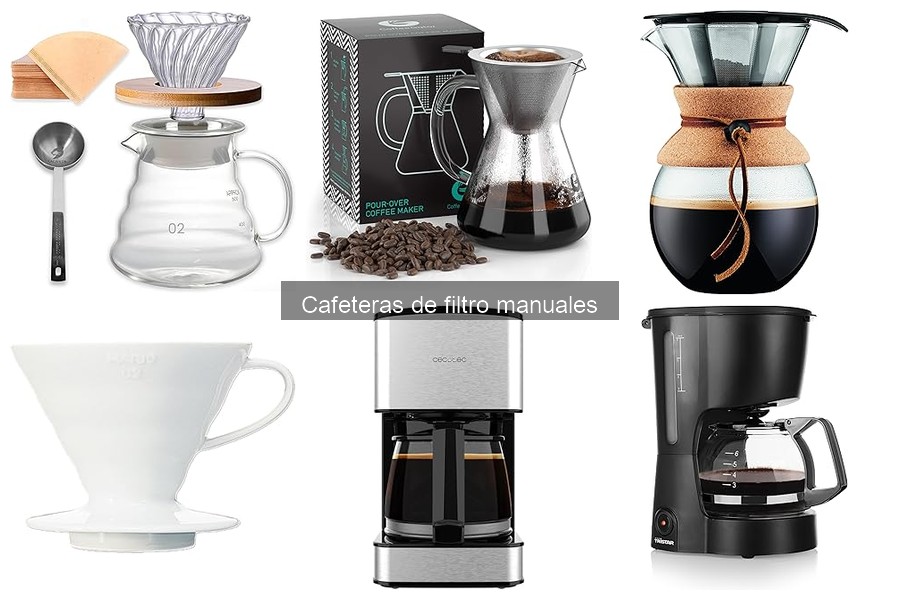 Opiniones sobre cafeteras de filtro manual: ¿Cuál elegir?