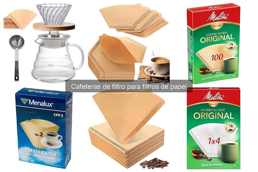 Opiniones sobre cafeteras de filtro para filtros de papel