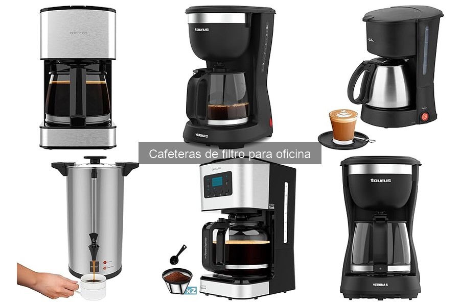 Opiniones sobre cafeteras de filtro para oficina