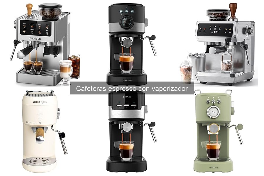 Opiniones sobre cafeteras espresso con vaporizador