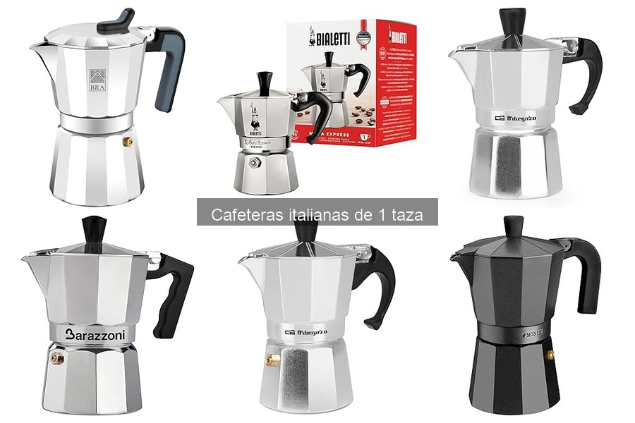 Opiniones sobre cafeteras italianas de 1 taza: Testimonios reales