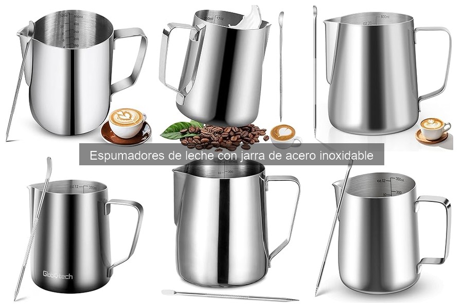 Opiniones sobre espumadores de leche de acero inoxidable