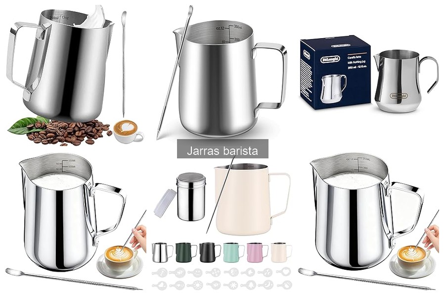 Opiniones sobre las mejores jarras barista del 2023