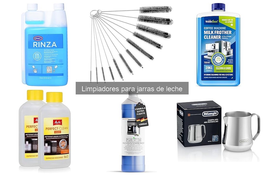 Opiniones sobre limpiadores para jarras de leche