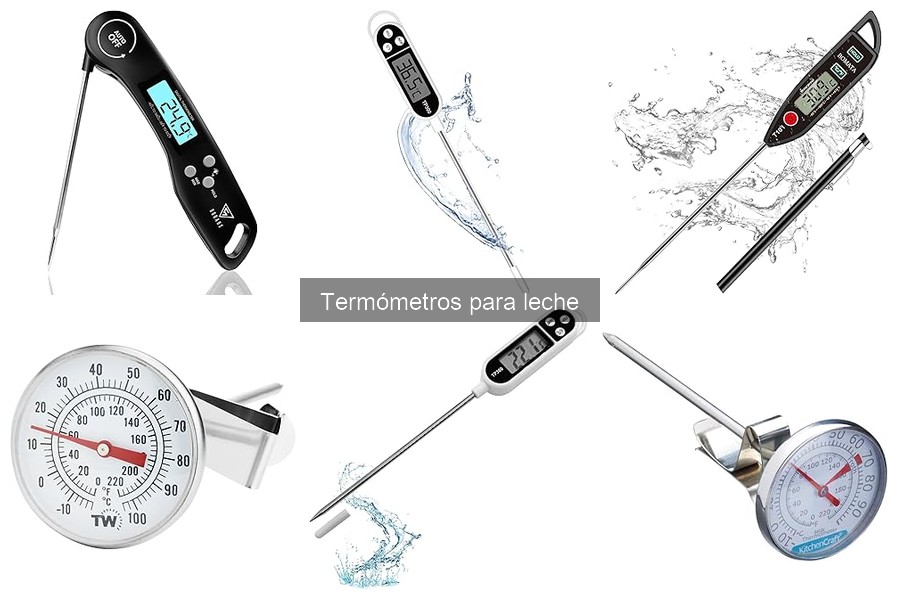 Opiniones sobre los mejores termómetros para leche