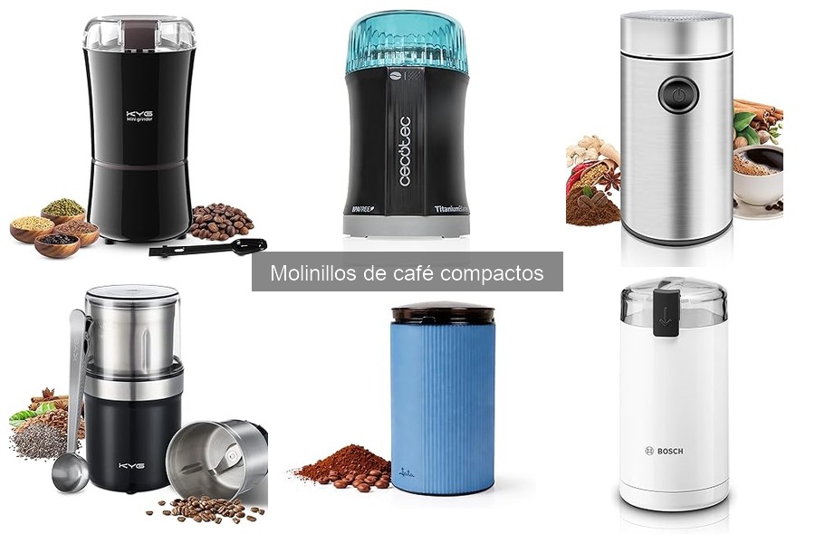 Opiniones sobre molinillos de café compactos y sus características