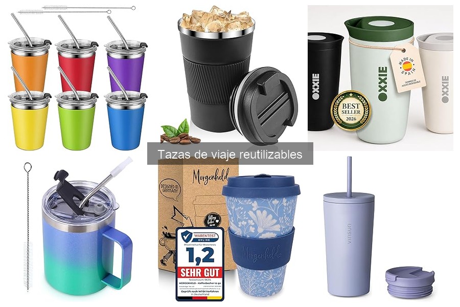 Opiniones sobre tazas de viaje reutilizables: reseñas reales