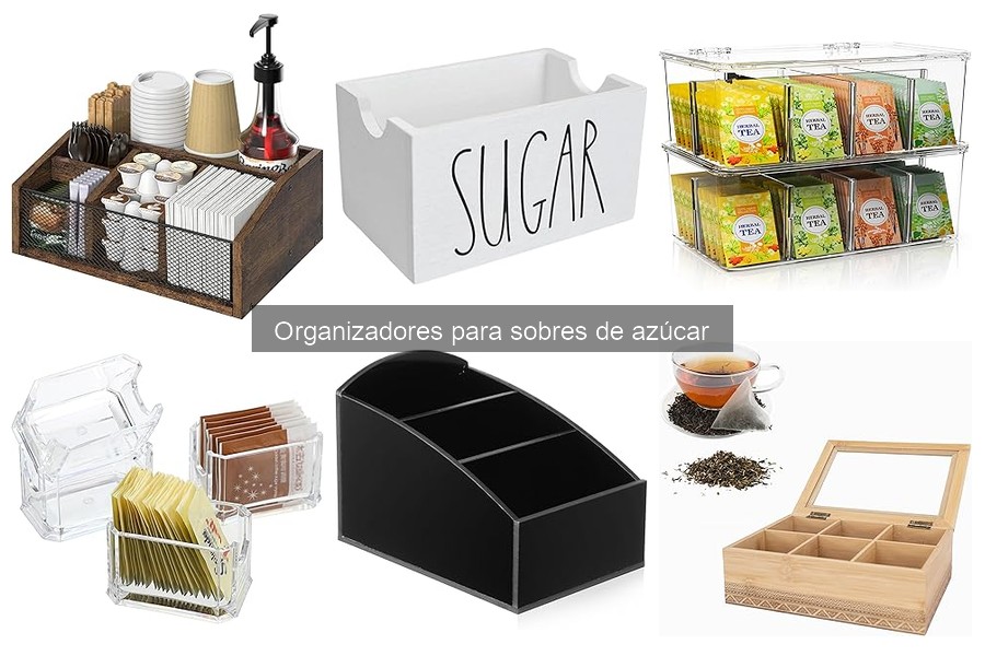 Organizador de Sobres de Azúcar DIY: Ideas Creativas