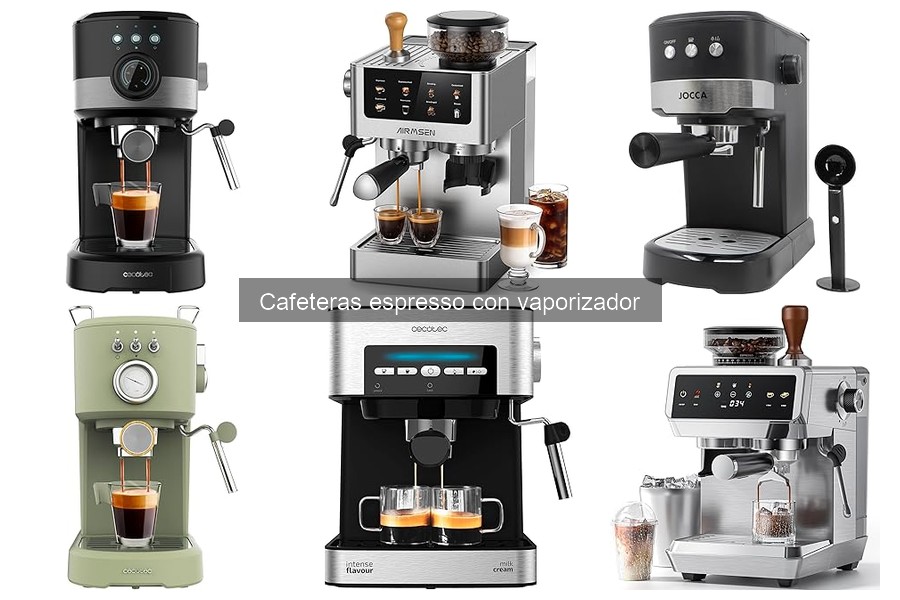 Precio promedio de cafeteras espresso con vaporizador
