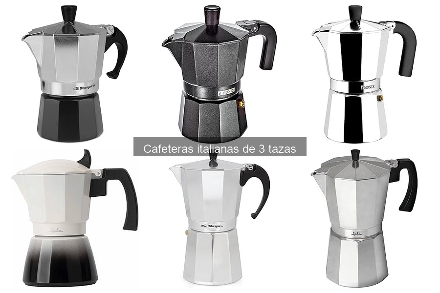 Precio promedio de cafeteras italianas de 3 tazas