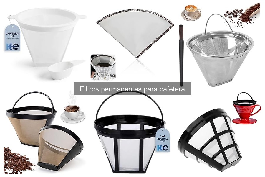 Precios de filtros permanentes para cafetera: guía de costos