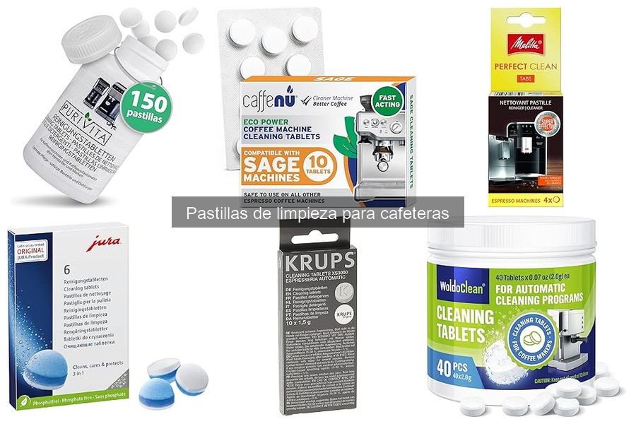 Precios de pastillas de limpieza para cafeteras en 2023