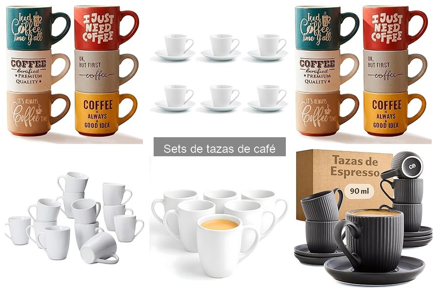Precios promedio de sets de tazas de café: factores a considerar