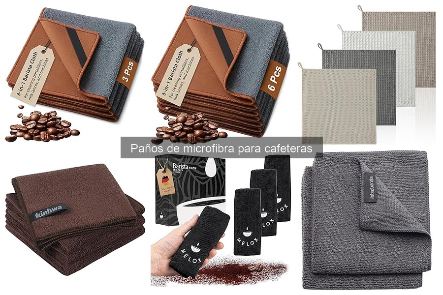 Precios y Dónde Comprar Paños de Microfibra para Cafeteras