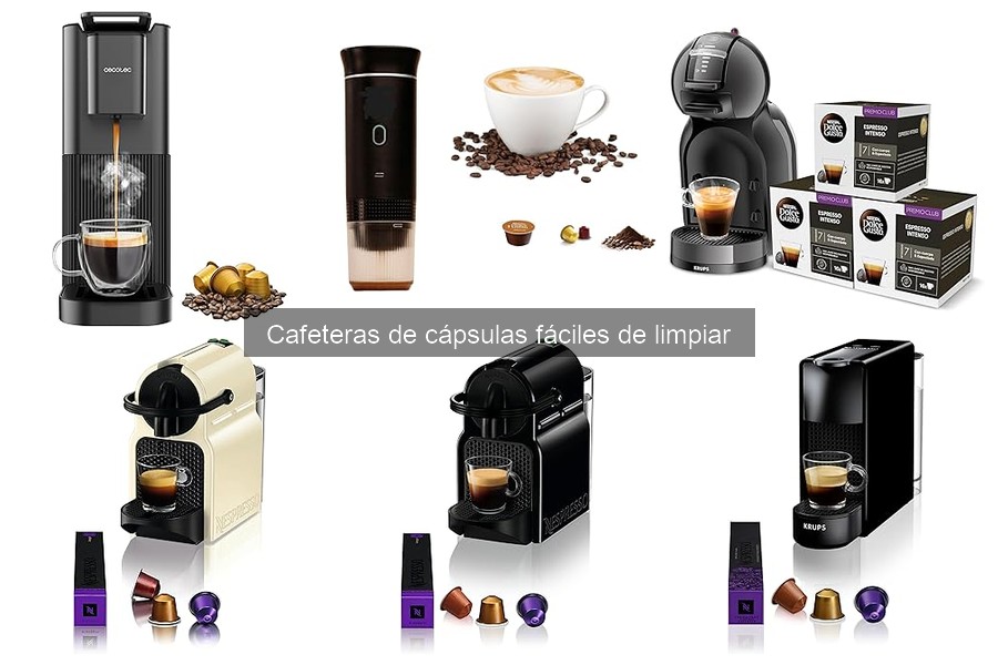 Preguntas Frecuentes sobre Cafeteras de Cápsulas Fáciles de Limpiar