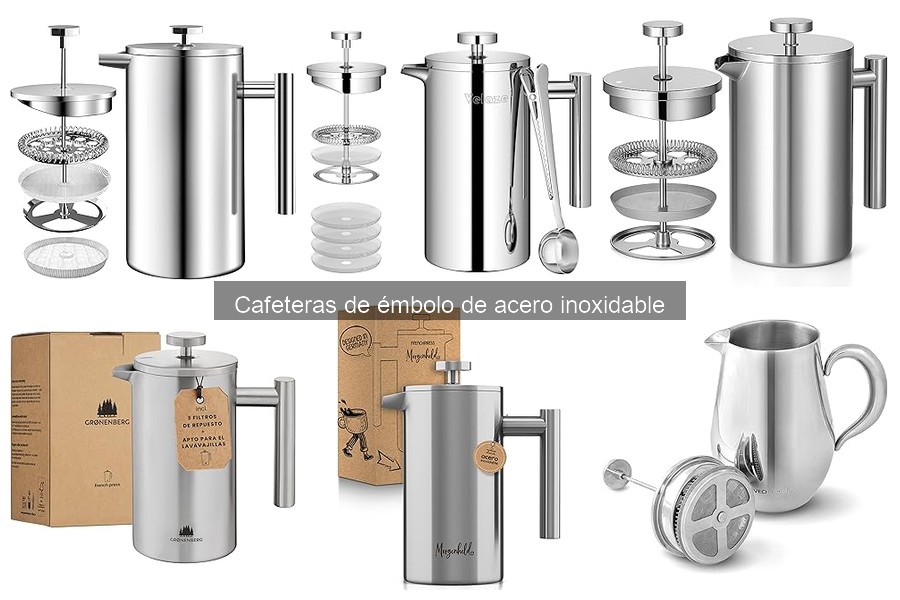 Preguntas Frecuentes sobre Cafeteras de Émbolo de Acero Inoxidable